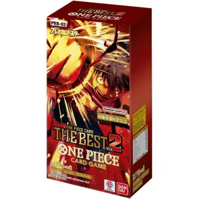 PRB-02 ONE PIECE CARD THE BEST vol.2 Booster Box Japanese ONE PIECE CARD