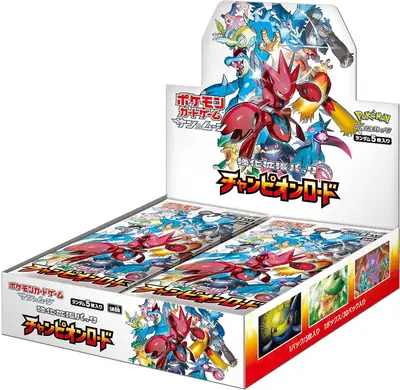 SM6b Champion Road Booster Box Japanese Pokemon Card