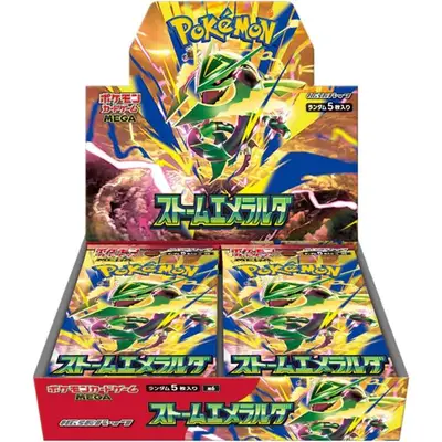 M6 Storm Emeralda booster box Japanese Pokemon Card