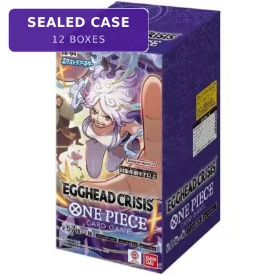 EB-04 EGGHEAD CRISIS Sealed Case (12 boxes) Japanese ONE PIECE CARD