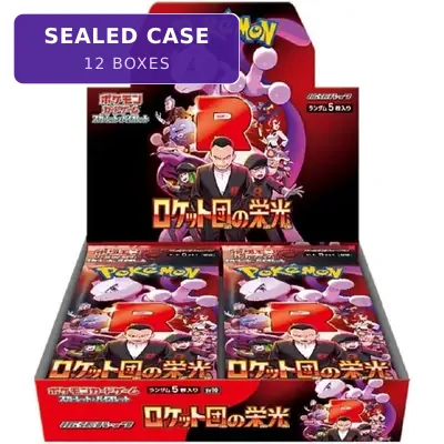 SV10 Glory of Team Rocket Sealed Case(12 boxes) Japanese Pokemon Card
