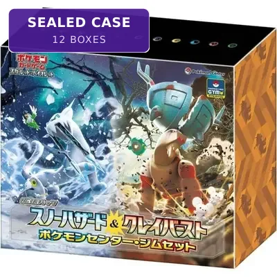 SV2D Clay Burst Sealed Case (12 boxes) Japanese Pokemon Card