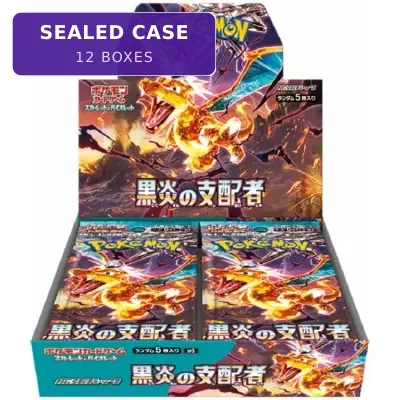 SV3 Ruler of Black Flame Sealed Case (12 boxes) Japanese Pokemon Card