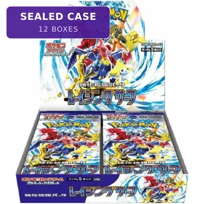 SV3a Raging Surf Sealed Case (12 boxes) Japanese Pokemon Card