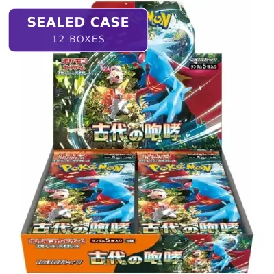 SV4K Ancient Roar Sealed Case (12 boxes) Japanese Pokemon Card