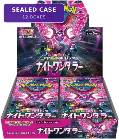 SV6a Night Wanderer Sealed Case (12 boxes) Japanese Pokemon Card