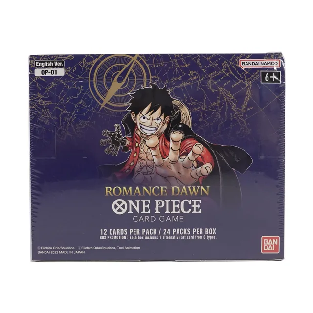 OP-01 Romance Dawn Booster Box (1st Print White Bottom) English ONE PIECE CARD