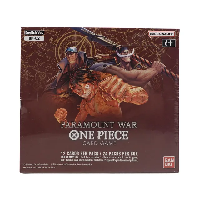 OP-02 Paramount War Booster Box English ONE PIECE CARD