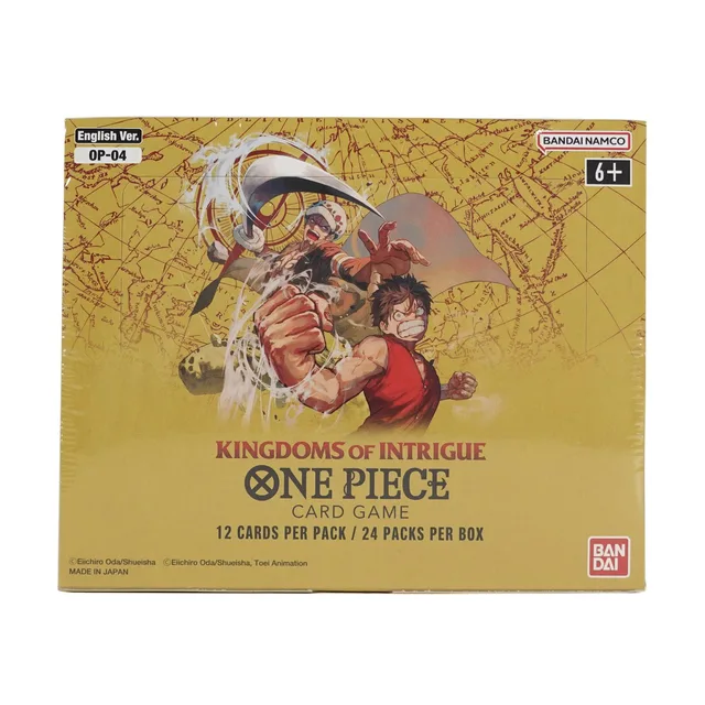 OP-04 Kingdoms of Intrigue Booster Box English ONE PIECE CARD