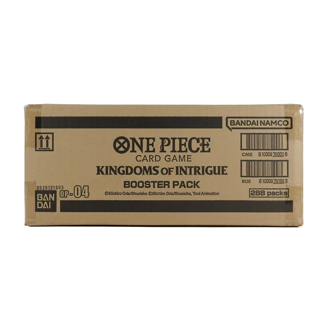 OP-04 Kingdoms of Intrigue Sealed Case (12 boxes) English ONE PIECE CARD