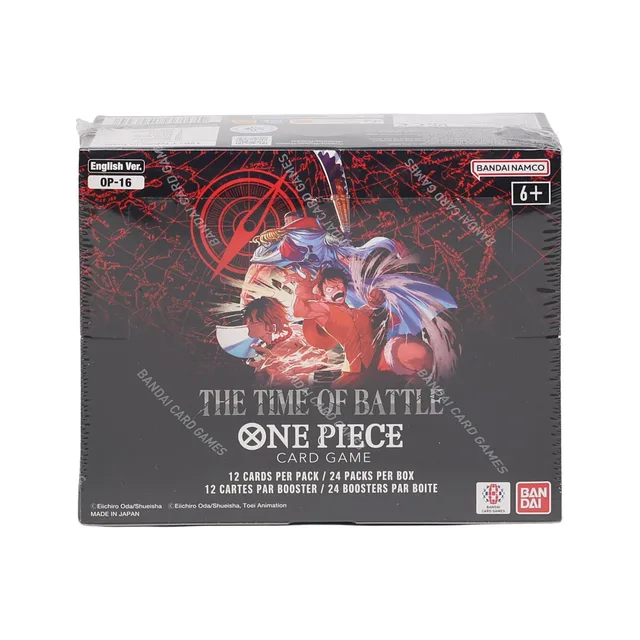 OP-16 The Time of Battle Booster Box English ONE PIECE CARD